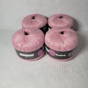 4 Skein Stacy Charles Audra Linen Silk Blend Discontinued DK Weight Yarn Color 5